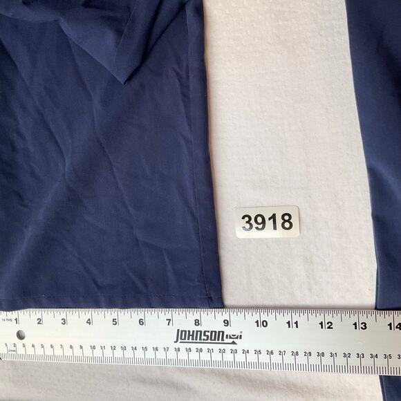 Jockey Women Scrub Pants size S Tall Full Length Straight Leg Elastic Waist Blue - Picture 6 of 11